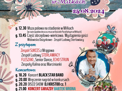 Dożynki - Święto Plonów w gminie Miłki II