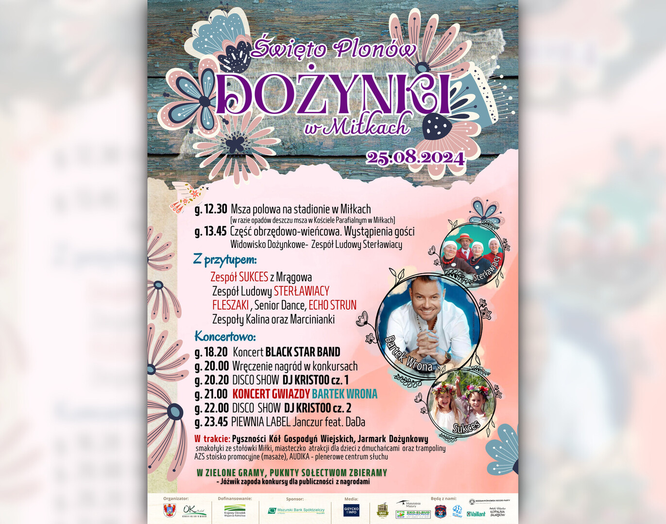 Dożynki - Święto Plonów w gminie Miłki