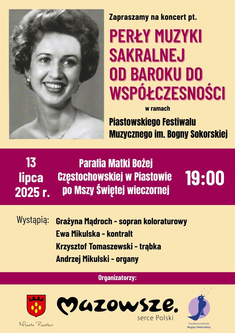Perły Muzyki Sakralnej - od baroku po współczesność 