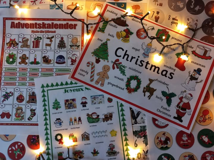 Językowy kalendarz adwentowy