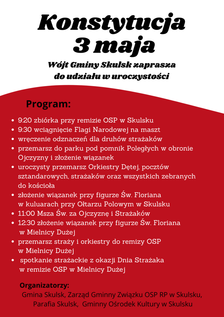 Konstytucja 3 Maja - plakat