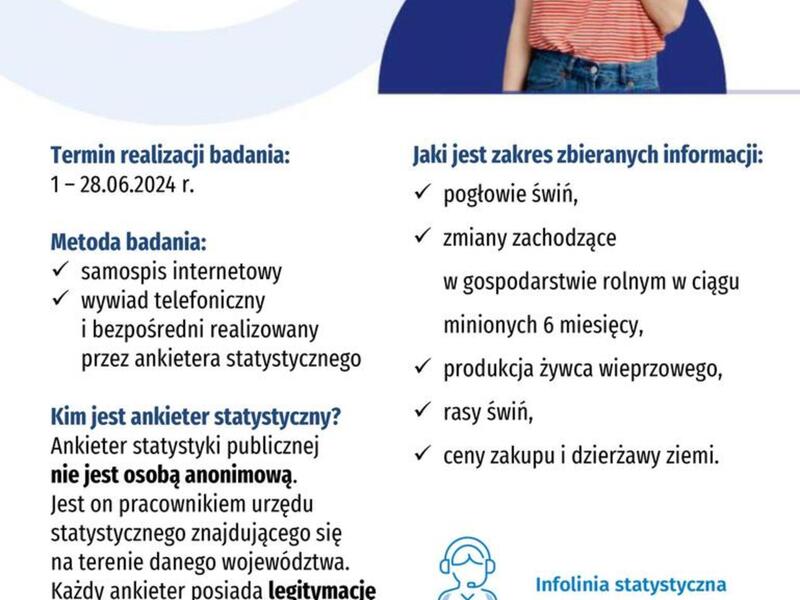 Badanie ankietowe - plakat