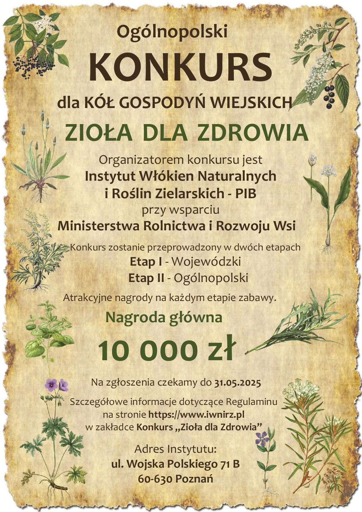 Ogólnopolski konkurs dla Kół Gospodyń Wiejskich