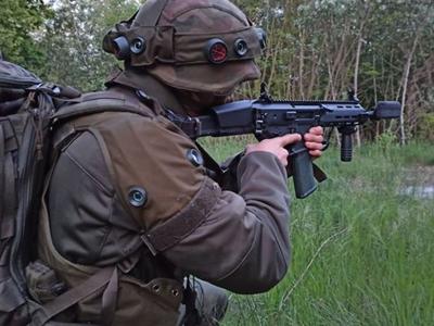 Szkolenie żołnierzy 321 kompanii lekkiej piechoty