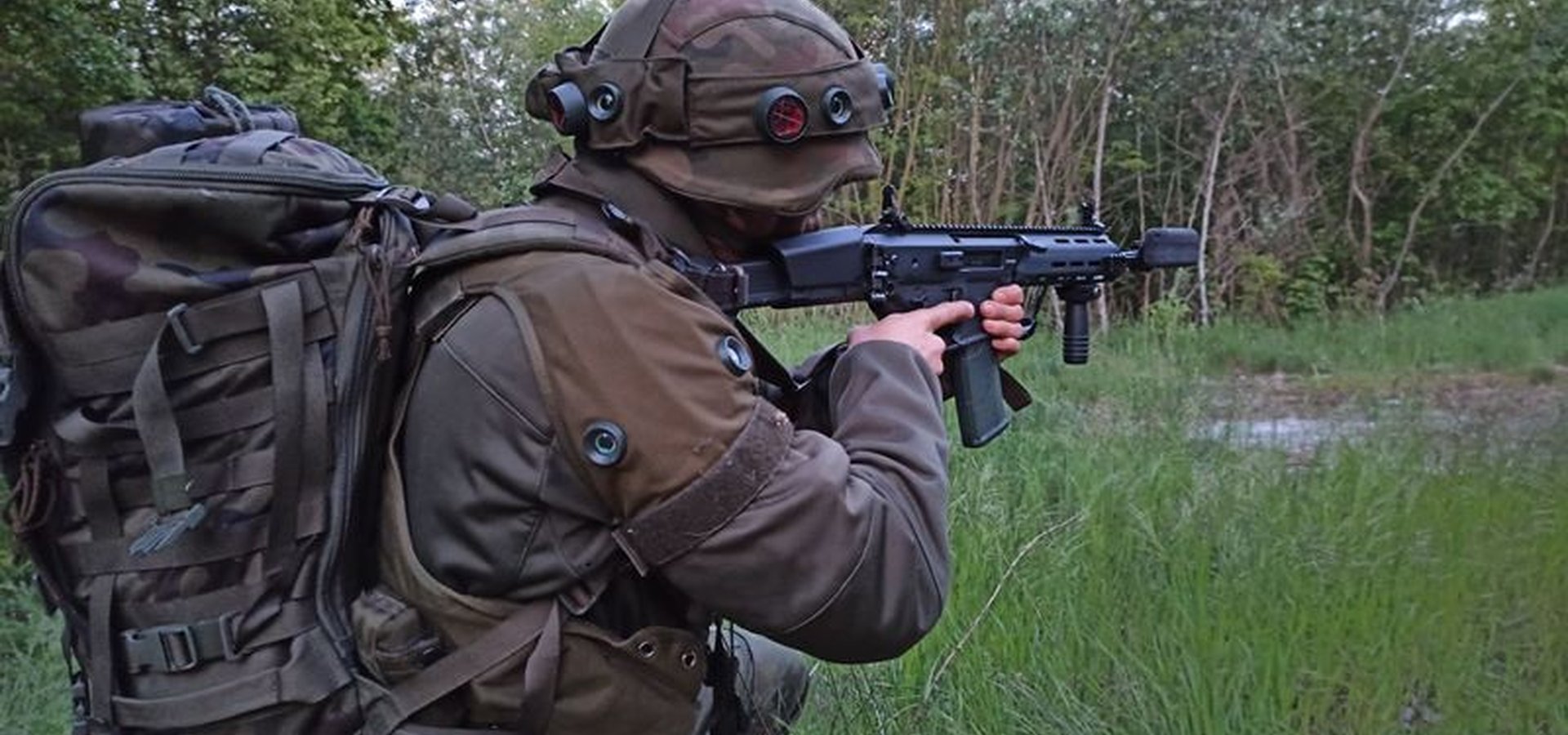 Szkolenie żołnierzy 321 kompanii lekkiej piechoty