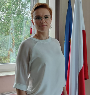 Zdjęcie Joanny Wałeckiej - Zastępcy Wójta Gminy Zławieś Wielka