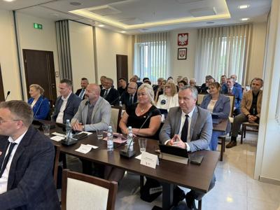 Uroczystej Sesji Rady Gminy Zławieś Wielka z okazji 35-lecia samorządu terytorialnego w Polsce