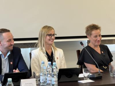 Uroczystej Sesji Rady Gminy Zławieś Wielka z okazji 35-lecia samorządu terytorialnego w Polsce