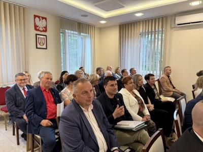 Uroczystej Sesji Rady Gminy Zławieś Wielka z okazji 35-lecia samorządu terytorialnego w Polsce