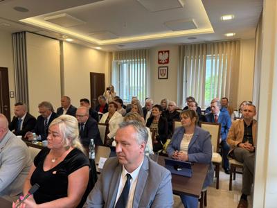 Uroczystej Sesji Rady Gminy Zławieś Wielka z okazji 35-lecia samorządu terytorialnego w Polsce
