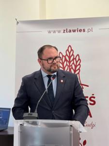 Uroczystej Sesji Rady Gminy Zławieś Wielka z okazji 35-lecia samorządu terytorialnego w Polsce