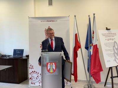 Uroczystej Sesji Rady Gminy Zławieś Wielka z okazji 35-lecia samorządu terytorialnego w Polsce