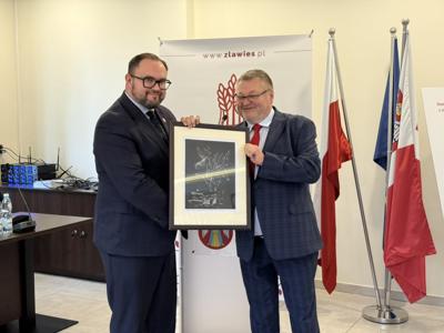 Uroczystej Sesji Rady Gminy Zławieś Wielka z okazji 35-lecia samorządu terytorialnego w Polsce