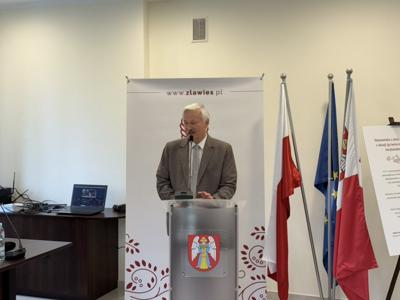 Uroczystej Sesji Rady Gminy Zławieś Wielka z okazji 35-lecia samorządu terytorialnego w Polsce