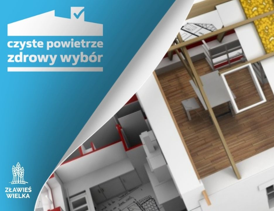 czyste powietrze gmina zławieś wielka