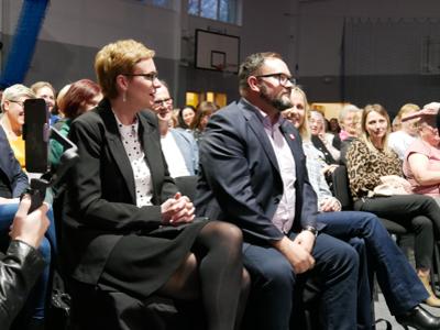 Artur Barciś Show podczas Gminnego Dnia Kobiet w SP Górsk