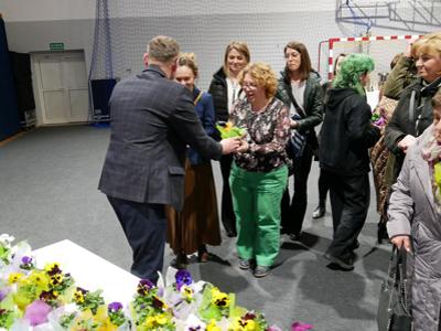 Artur Barciś Show podczas Gminnego Dnia Kobiet w SP Górsk