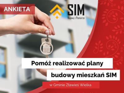 ankieta w sprawie budowy mieszkań SIM na terenie Gminy Zławieś Wielka