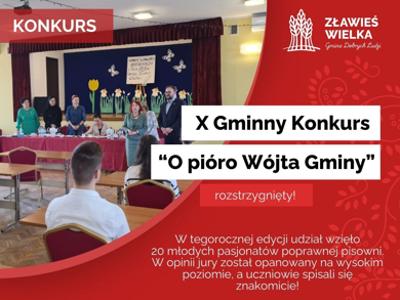 Konkurs o pióro wójta gminy