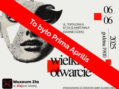 Plakat - Muzeum Zła