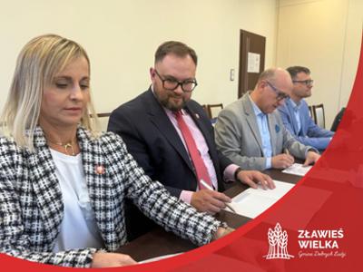 Spotkanie z wiceprezydentem Torunia Rafałem Pietrucieniem