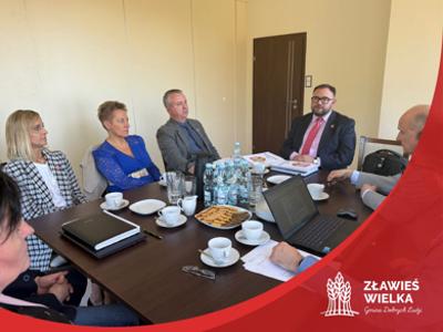 Spotkanie z wiceprezydentem Torunia Rafałem Pietrucieniem