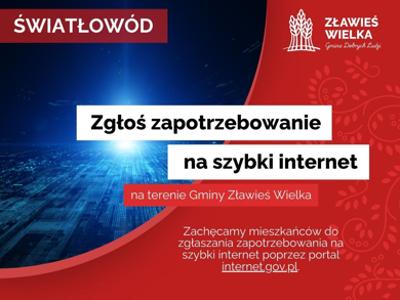 internet światłowodowy w Gminie Zławieś Wielka