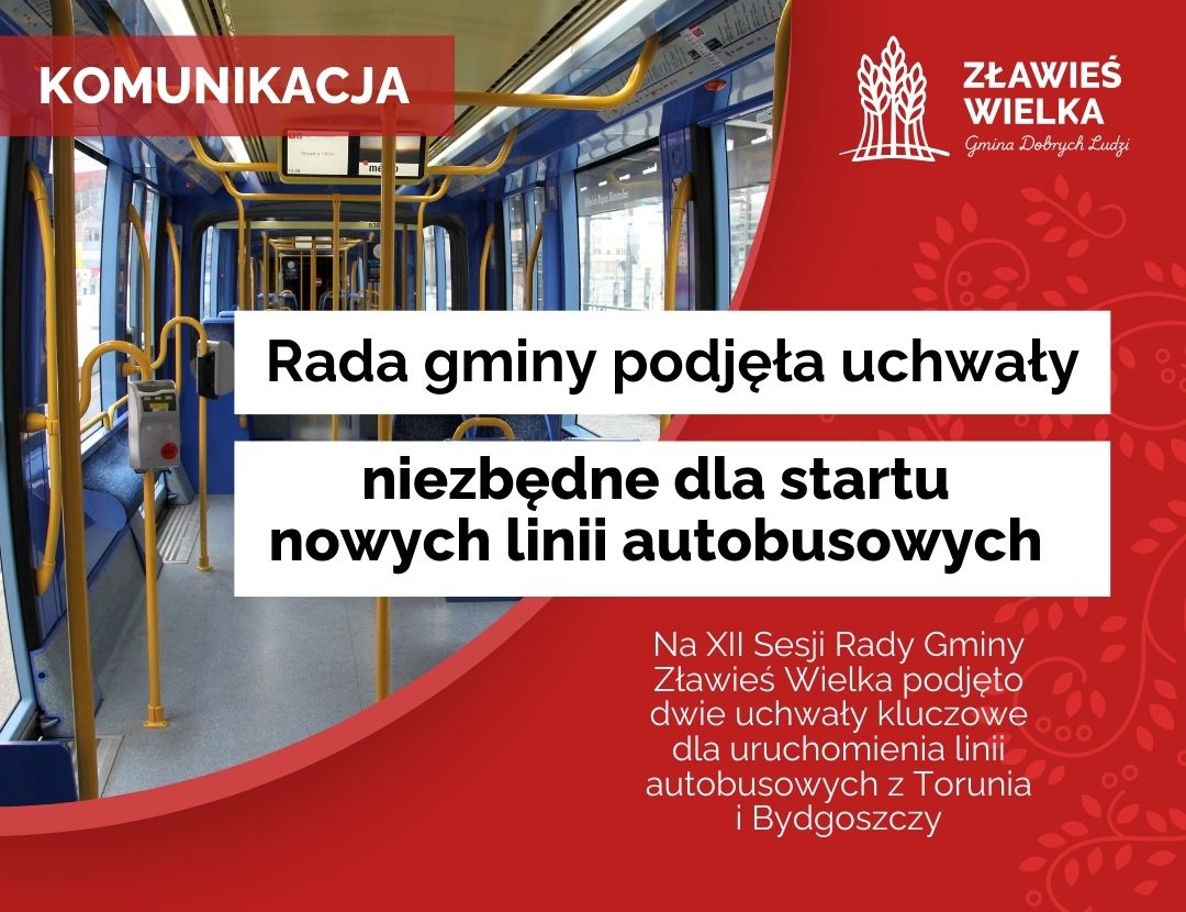Uchwały dotyczące linii autobusowych