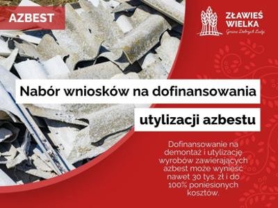 dofinansowania na utylizację azbestu 2025
