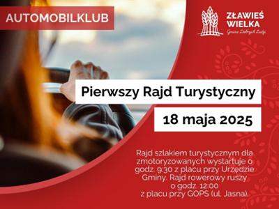 Pierwszy Rajd Turystyczny w Gminie Zławieś Wielka