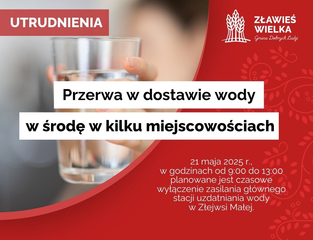 Przerwa w dostawie wody