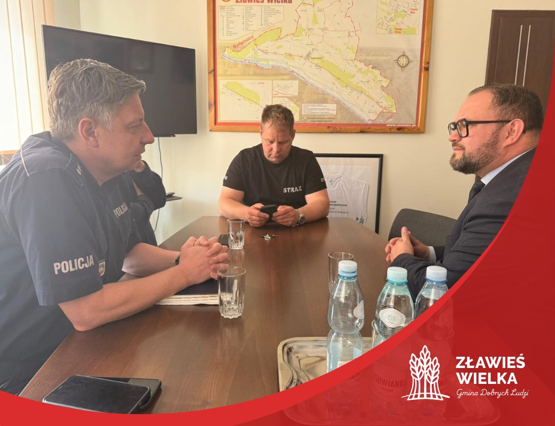 Spotkanie wójta z KMP w Toruniu