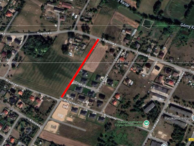 Mapa - prace drogowe