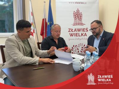 Podpisanie umowy z firmą Transbruk