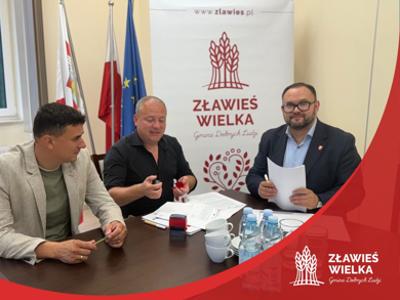 Podpisanie umowy z firmą Transbruk