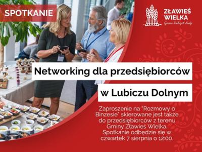rozmowy o biznesie w Lubiczu dolnym