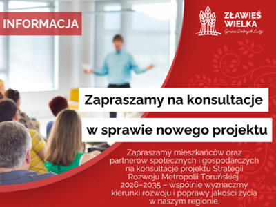 Strategii Rozwoju Ponadlokalnego Metropolii Toruńskiej na lata 2026-2035