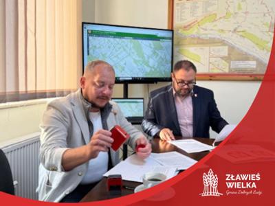 Podpisanie umowy z firmą Transbruk