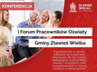 I Forum Pracowników Oświaty Gminy Zławieś Wielka