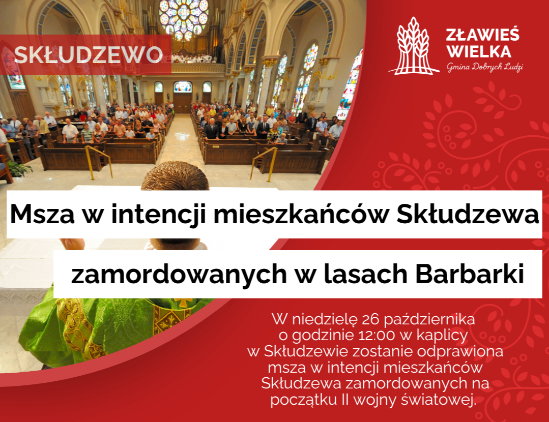 Skłudzewo - msza