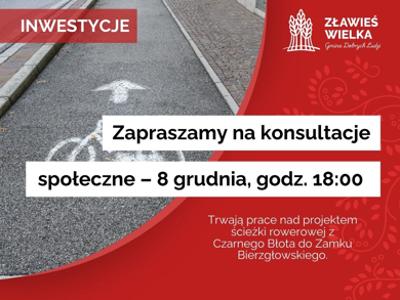 konsultacje społeczne w sprawie ścieżek rowerowych