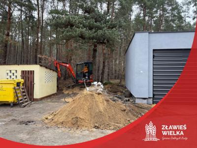 Montaż infrastruktury światłowodowej w Złejwsi Wielkiej