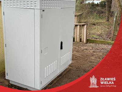 Montaż infrastruktury światłowodowej w Złejwsi Wielkiej