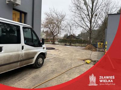 Montaż infrastruktury światłowodowej w Złejwsi Wielkiej