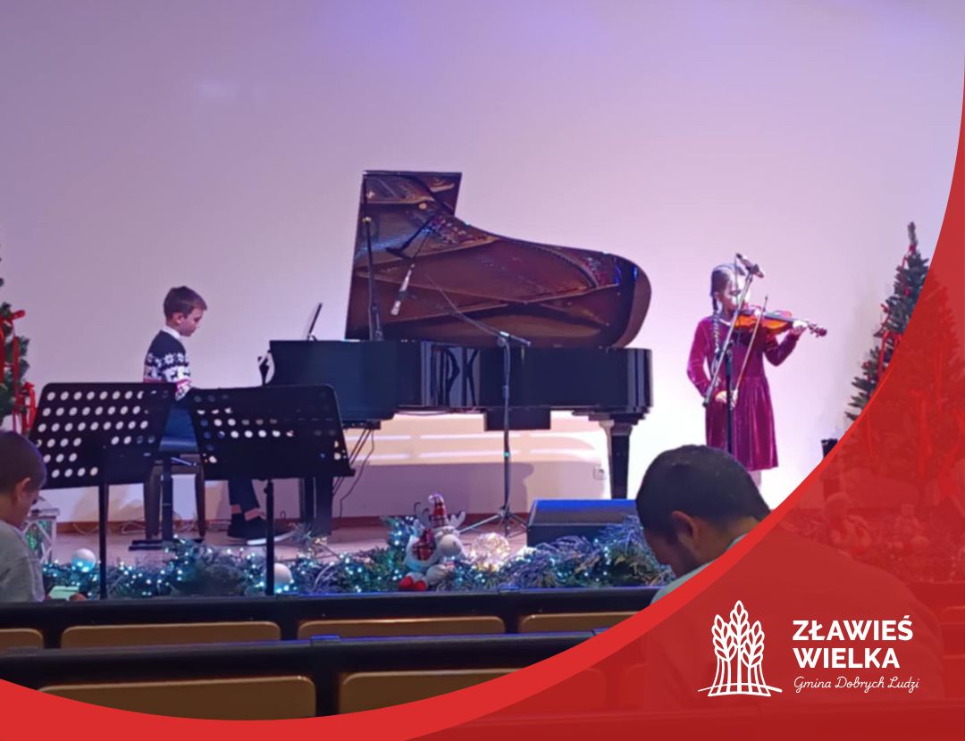 Uczniowie z Górska na konkursie "Świąteczne duety"