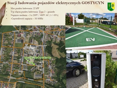 Stacja ładowania pojazdów elektrycznych GOSTYCYN.