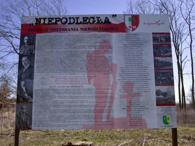 Park Dębów Katyńskich w Wielkiej Kloni