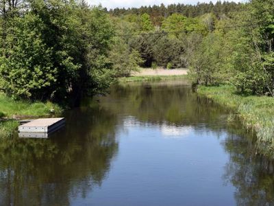 Przystań kajakowa nad rzeką Brdą w Pile.