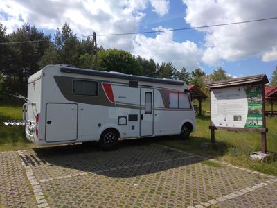 Przystań kajakowa nad Brdą w Pile