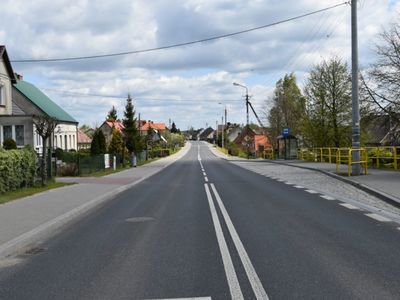 ul. Główna w Gostycynie